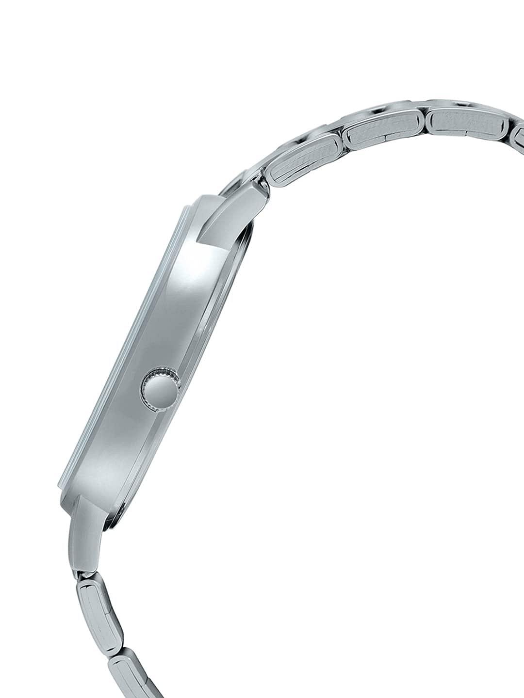 Часы Casio MTP-B125D-1AVEF серебристый браслет, фото №3