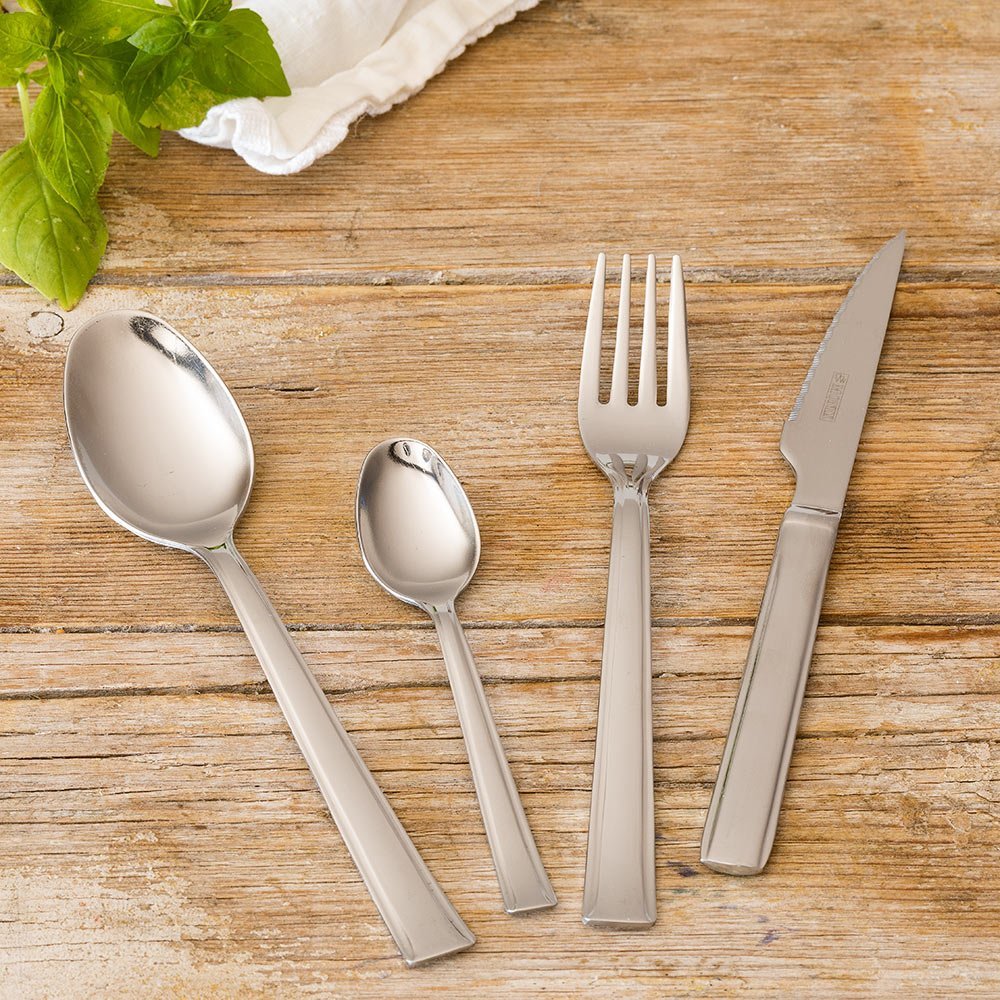 Набор столовых приборов Monix Europa, 24 предмета, нержавеющая сталь, фото №3 Набор столовых приборов Monix Europa, 24 предмета, нержавеющая сталь, фото №3