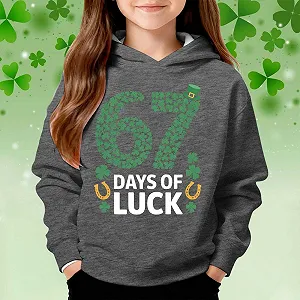 Худи с капюшоном 67 Six Seven Meme с принтами 67 synthetic.ua - Фото 1