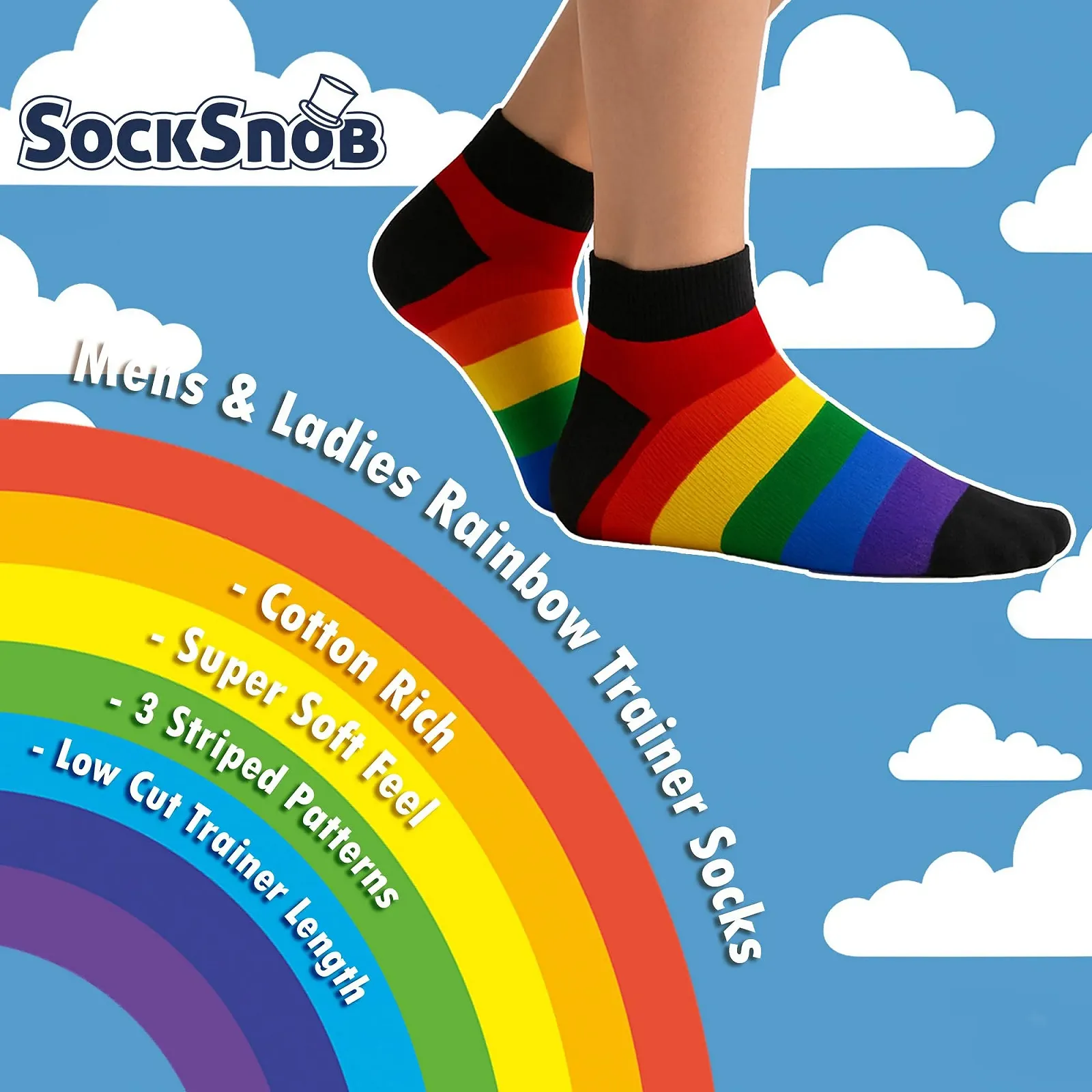 Шкарпетки Sock Snob 3 шт. Чоловічі Жіночі, фото №3