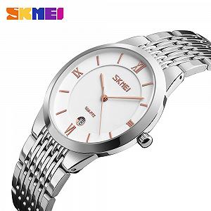 Годинник Skmei 9139 White-Gold B synthetic.ua - Фото 1