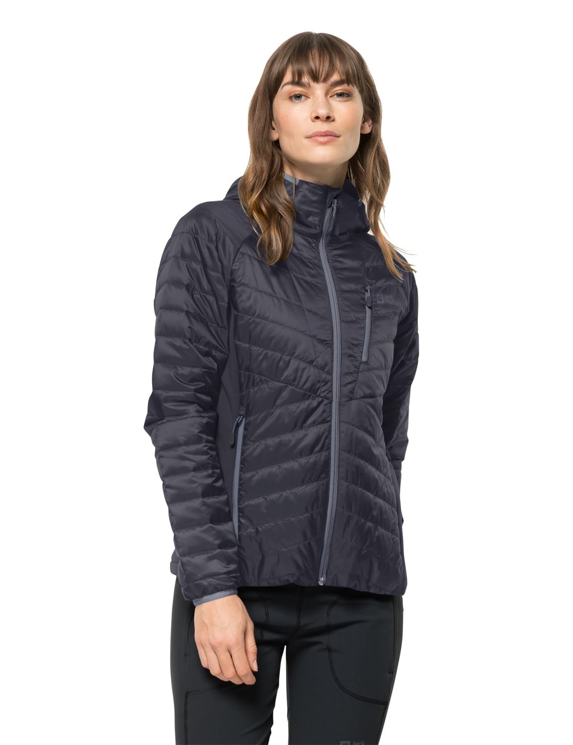 Куртка утеплена Jack Wolfskin Routeburn Pro INS JKT W Graphite M, фото №1