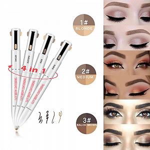 Карандаш для бровей BERULL 4-в-1 Brow Contour Highlight Pen Водостойкое косметическое средство Смешанные цвета цена на synthetic.ua - Фото 1 Карандаш для бровей BERULL 4-в-1 Brow Contour Highlight Pen Водостойкое косметическое средство Смешанные цвета synthetic.ua - Фото 1