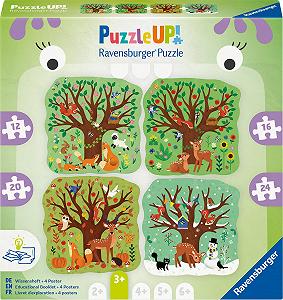 Пазл Ravensburger Puzzle UP! 12004002 Four Seasons 12, 16, 20, 24 елементи від 3 років - Фото 1