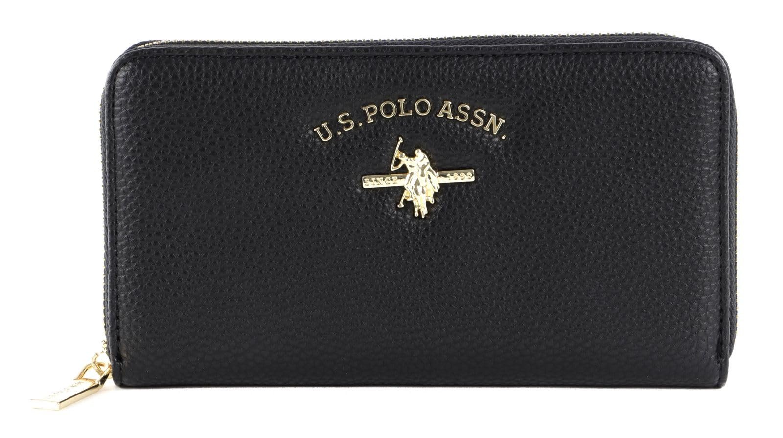 Гаманець U.S. Polo Assn. Stanford 8cc 19 см L Чорний, Casual, фото №1