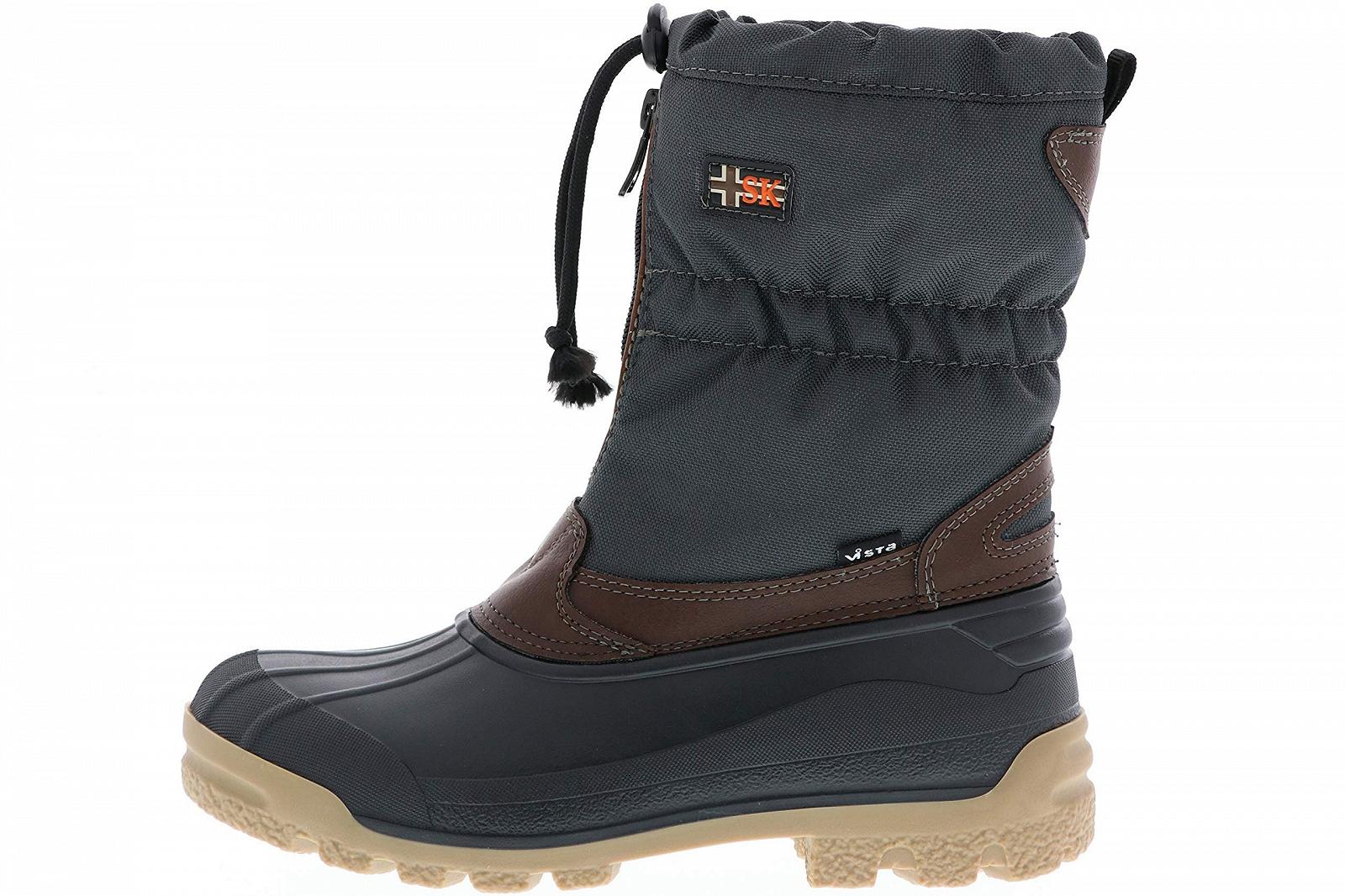Зимние детские ботинки Canada Polar Vista Thermo-Tex Серые, фото №5