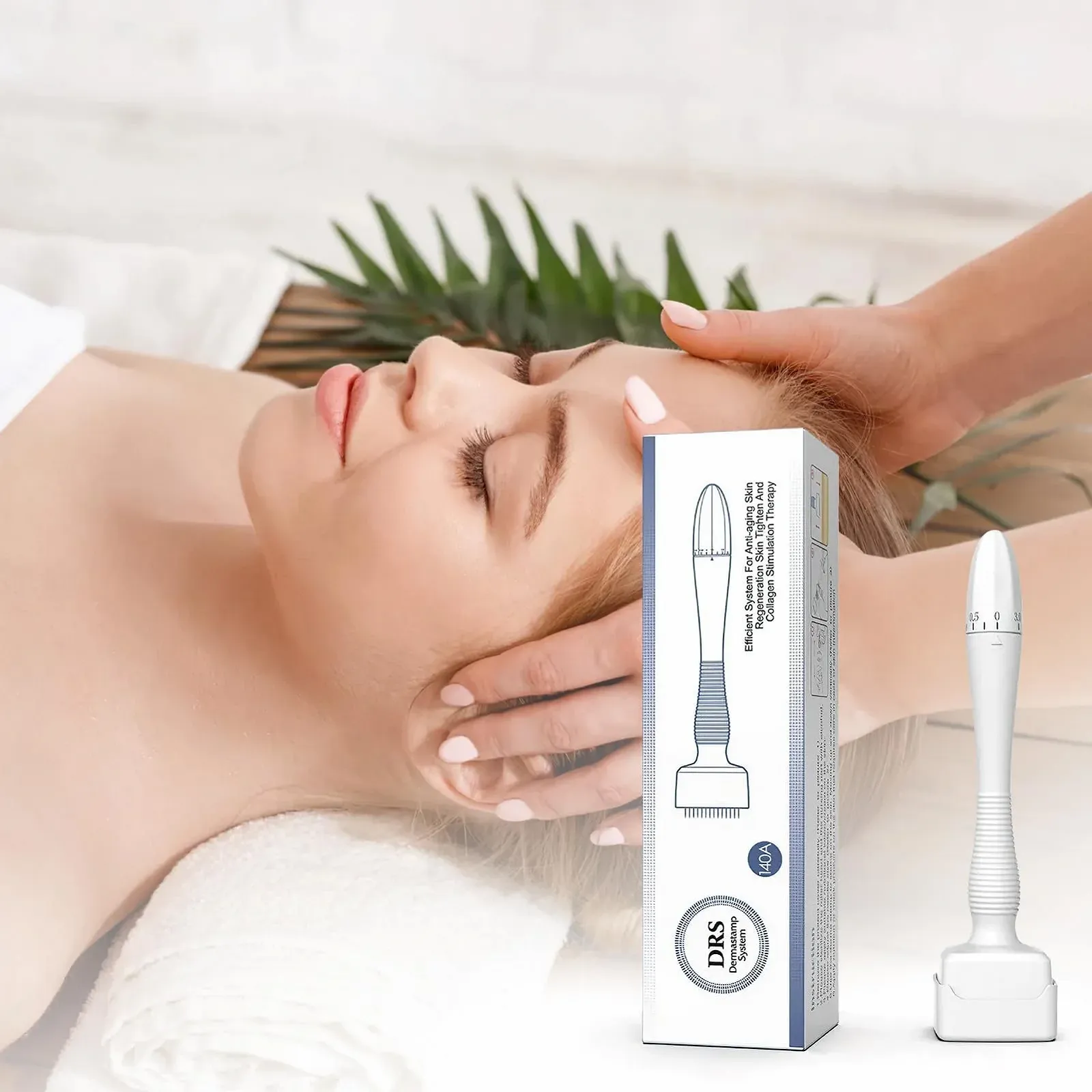 Мікрогольчатий штамп регульований, 140 титанових голок, фото №6