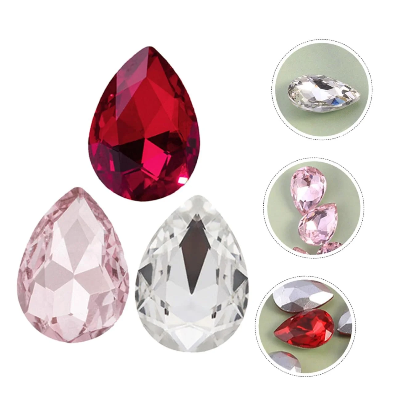 Стразы для ногтей 150 шт. для маникюра, одежды, рукоделия, материалы для декора, стразы для ногтей DIY, фото №5