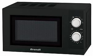Купить Механическая микроволновая печь Brandt SOLO 20 л 800 Вт 6 уровней приготовления Таймер 35 минут Эмаль Черная - Фото 1 Механическая микроволновая печь Brandt SOLO 20 л 800 Вт 6 уровней приготовления Таймер 35 минут Эмаль Черная - Фото 1