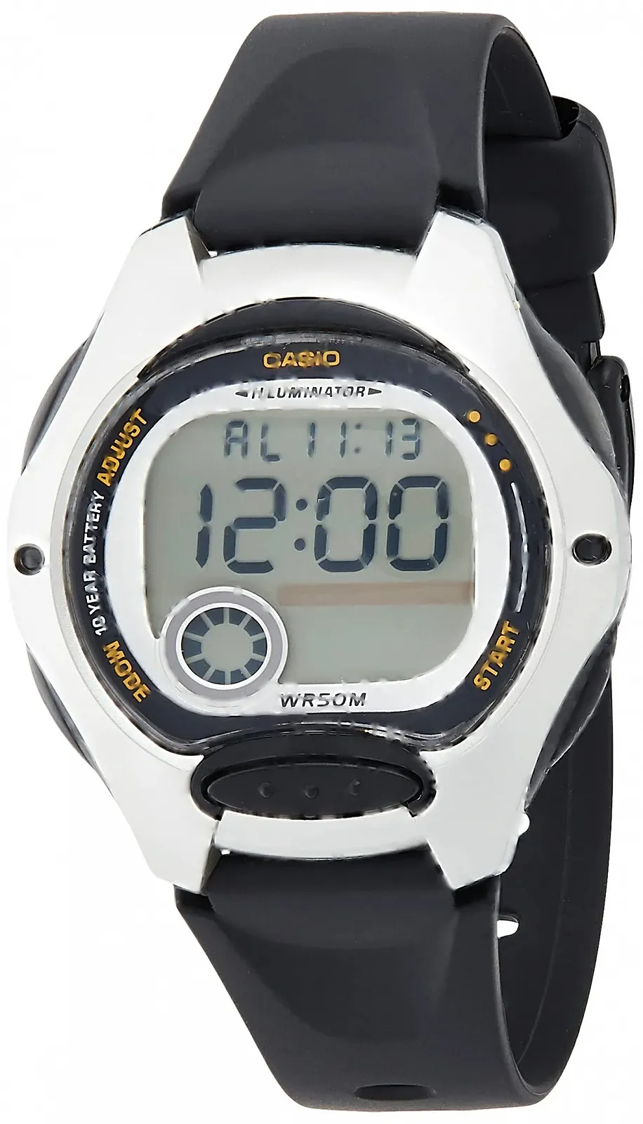 Мужские часы Casio Аналоговый Цифровой Автоматический S7273734 Черный/Серебристый, фото №1