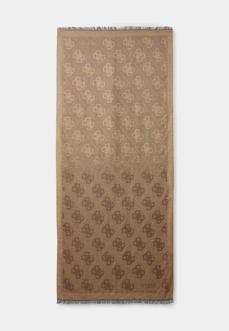 Женский шарф Guess AW5149 POL03 Gold, фото №4