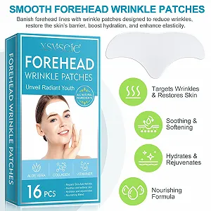 Пластирі від зморшок на лобі, 32 шт synthetic.ua - Фото 1