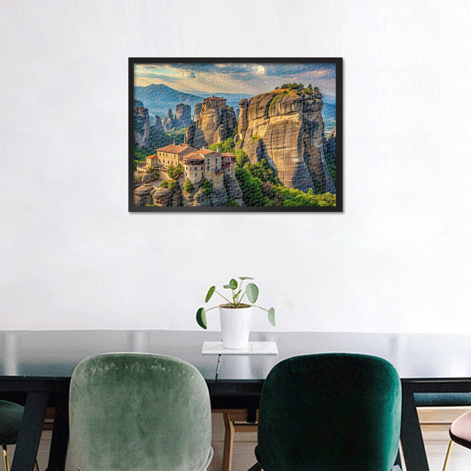 Пазли Метеори Греція Монастирі на скелях 1000 елементів 70 x 50 см, фото №6