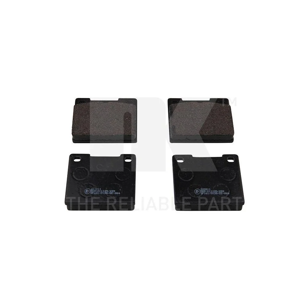 Комплект тормозных колодок NK 229911 для FORD LANCIA TALBOT TRIUMPH VOLVO, фото №1