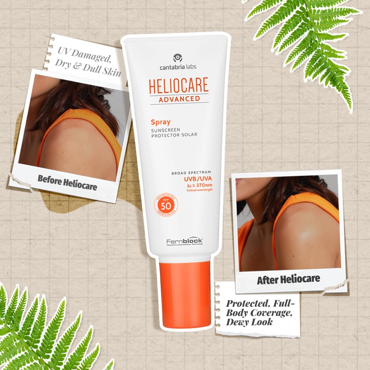 Солнцезащитный Спрей Heliocare Extreme SPF 50, фото №6