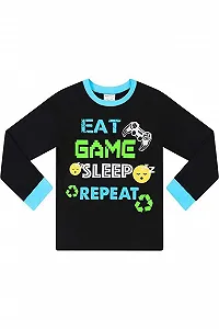 Пижама для мальчиков Eat Game Sleep Controller Черный synthetic.ua - Фото 1