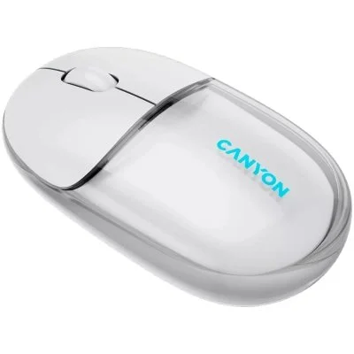 Мышка Canyon OnClick 24 Wireless White (CNS-CMSW24W), фото №3 Мышка Canyon OnClick 24 Wireless White (CNS-CMSW24W), фото №3