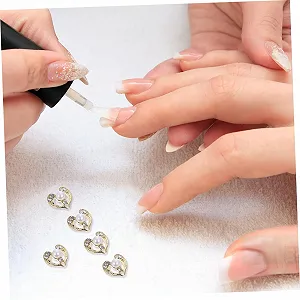 Украшения для ногтей Сердце, 24 шт. synthetic.ua - Фото 1