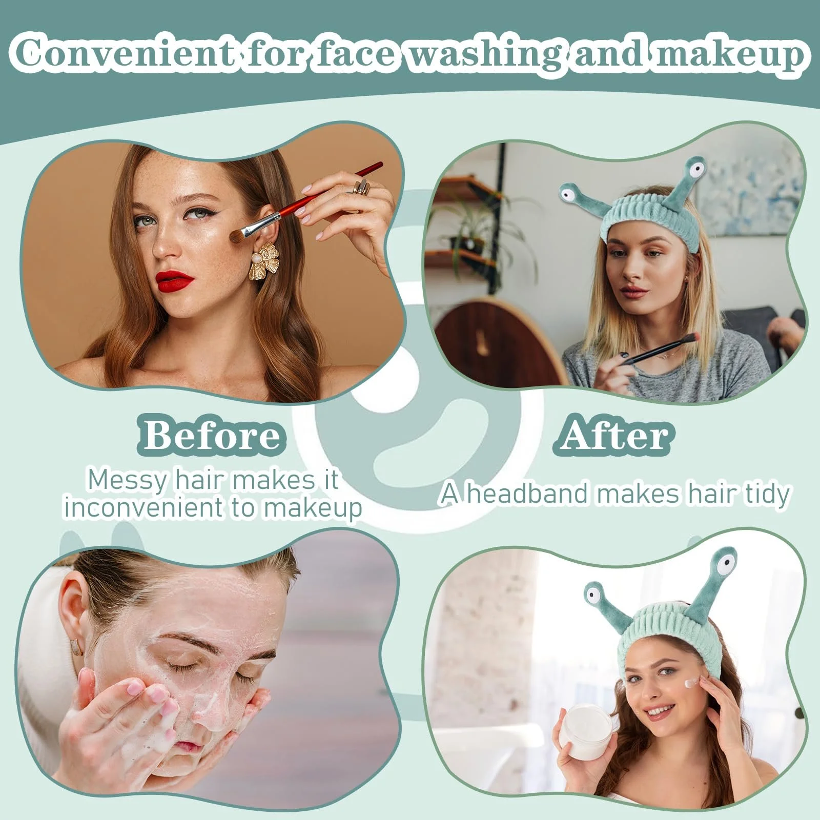 Пов'язка Косметична Набір, фото №4