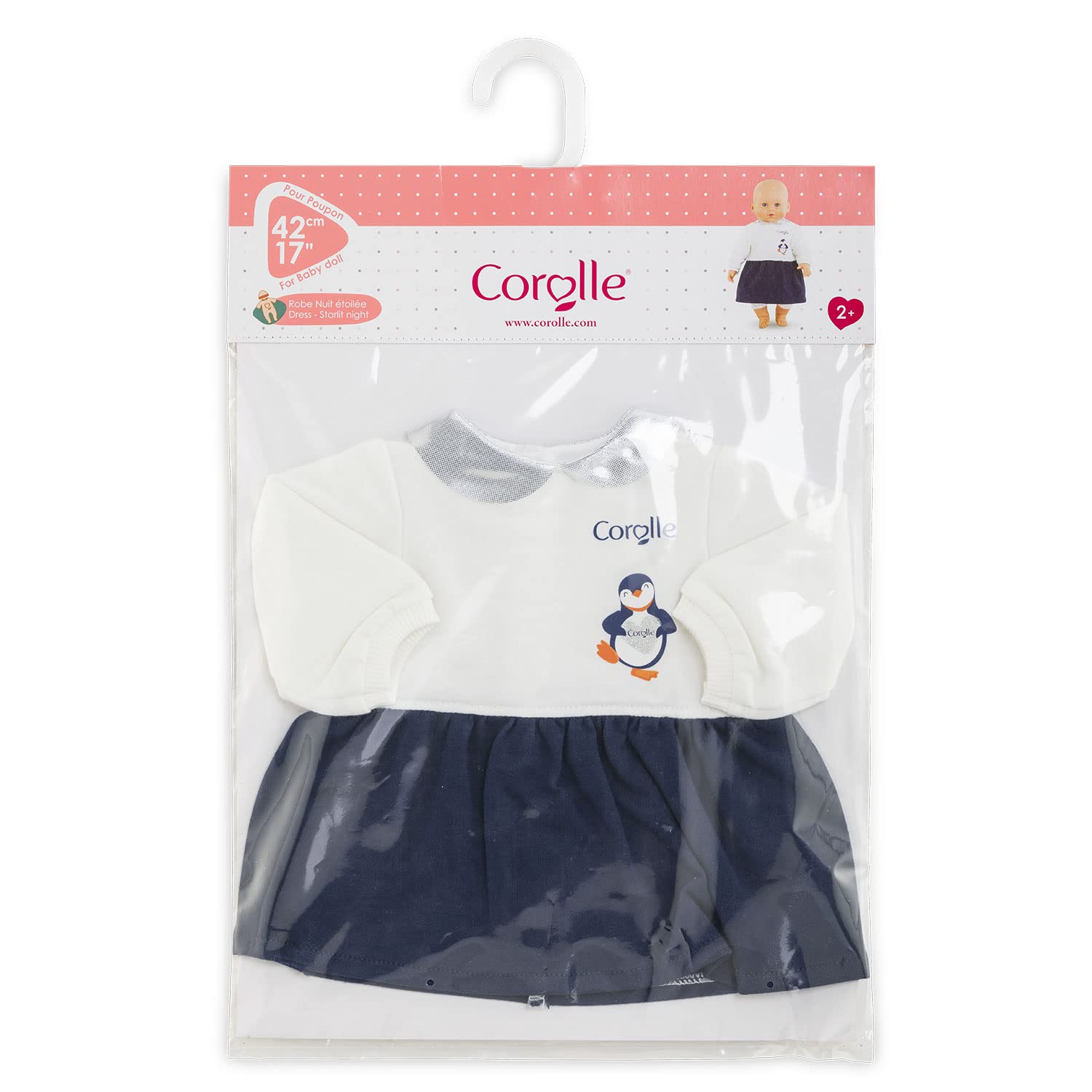 Сукня Corolle Mon Grand Poupon Star Shine для всіх 42 см ляльок, фото №4 Сукня Corolle Mon Grand Poupon Star Shine для всіх 42 см ляльок, фото №4