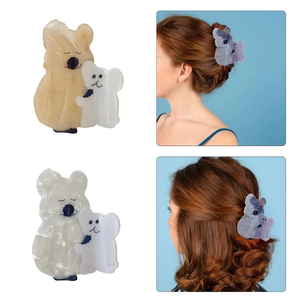 Заколки для волос Yjcnelcr для женщин, забавные в форме коалы, заколка для волос, милая заколка для волос, инструмент для укладки густых волос, заколки, зажимы для волос, украшения для волос для женщин, девочек, фото №3 Заколки для волос Yjcnelcr для женщин, забавные в форме коалы, заколка для волос, милая заколка для волос, инструмент для укладки густых волос, заколки, зажимы для волос, украшения для волос для женщин, девочек, фото №3