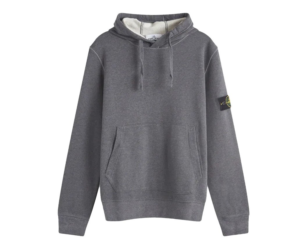 Худі Stone Island Cotton Fleece Garment Dyed Hoodie XL, фото №1