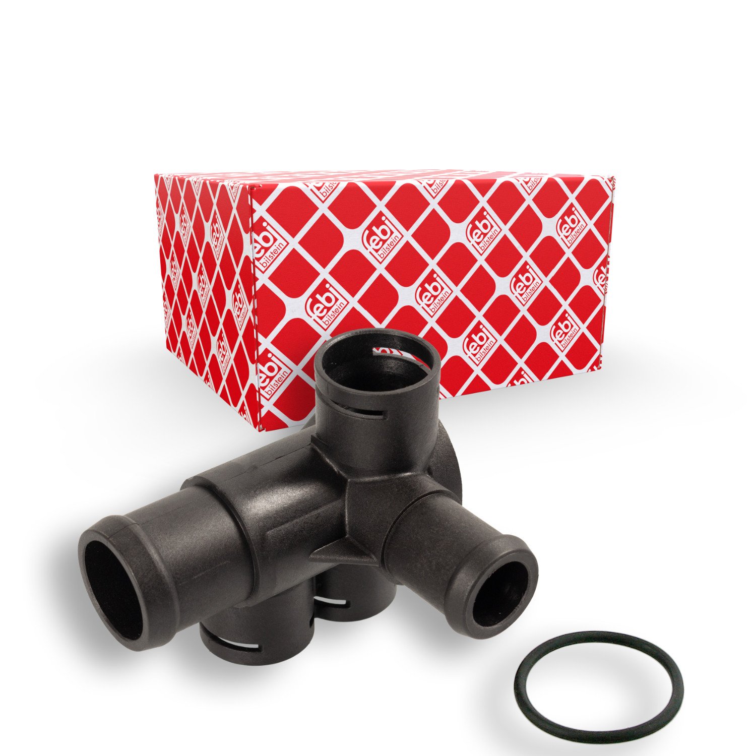 Фланець охолоджувальної рідини FEBI BILSTEIN 12405 для AUDI SEAT VW головка блока циліндрів, фото №1 Фланець охолоджувальної рідини FEBI BILSTEIN 12405 для AUDI SEAT VW головка блока циліндрів, фото №1