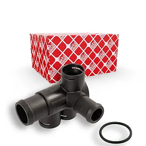 Фланец охлаждающей жидкости FEBI BILSTEIN 12405 для AUDI SEAT VW головка блока цилиндров - Фото 1