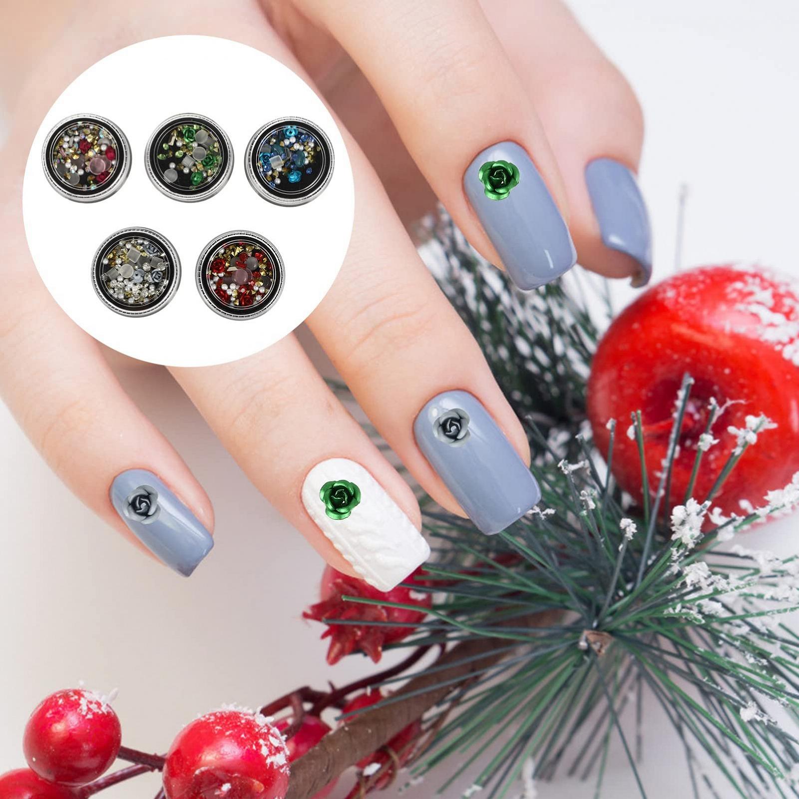 Lurrose Boxen, стрази, квіти, фото №4