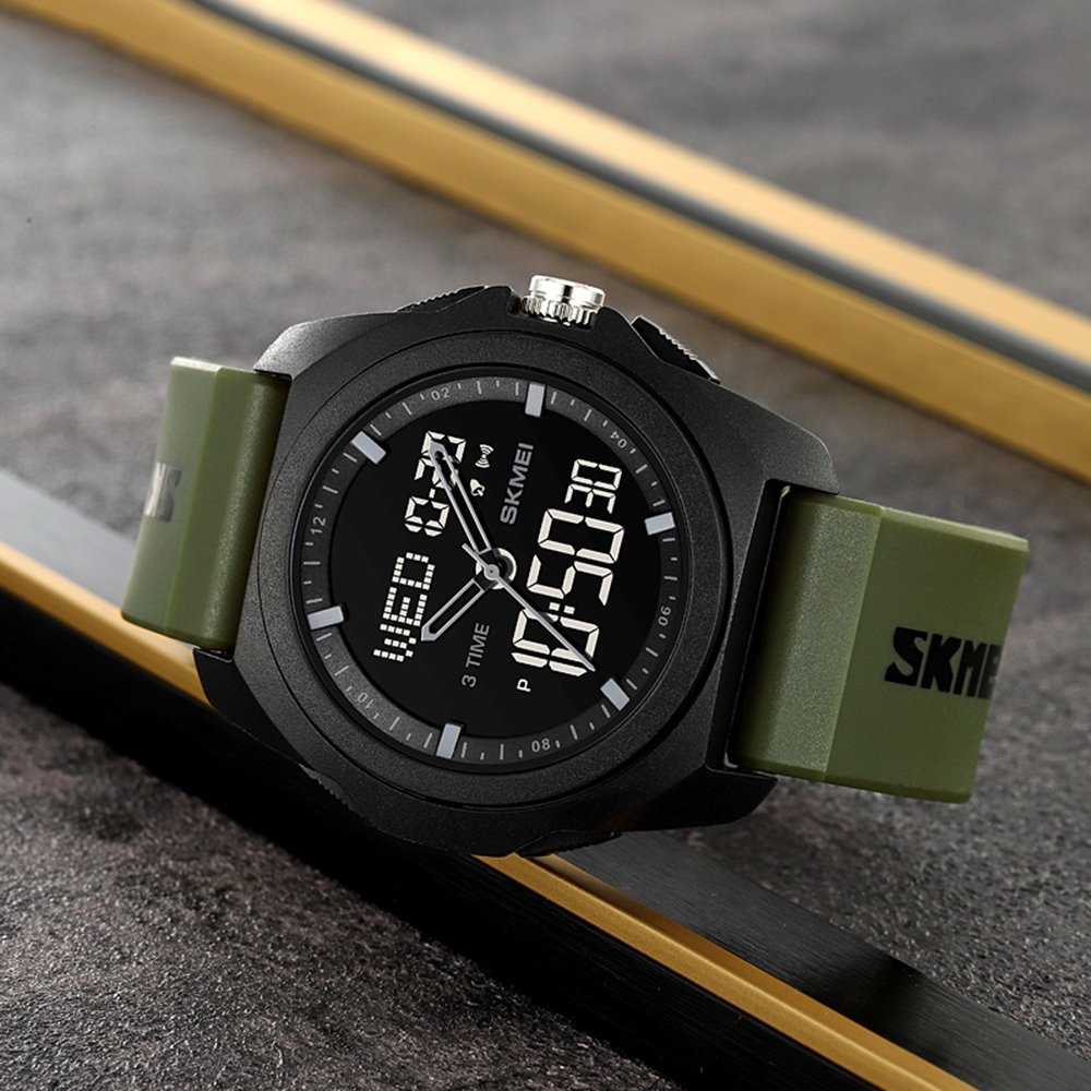 Годинник Skmei 2199AG Army Green, фото №5