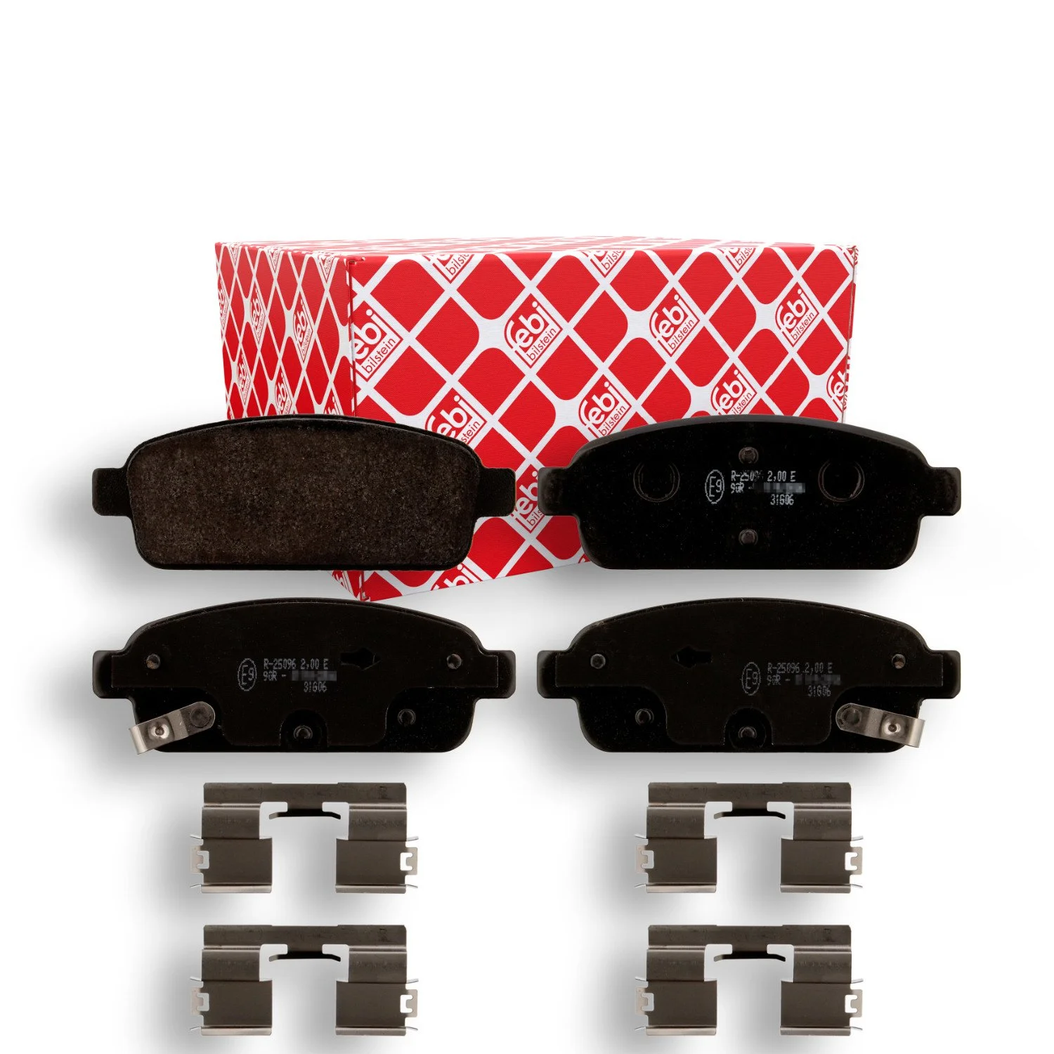 Комплект гальмівних колодок FEBI BILSTEIN 16894 для OPEL VAUXHALL CHEVROLET, фото №1 Комплект гальмівних колодок FEBI BILSTEIN 16894 для OPEL VAUXHALL CHEVROLET, фото №1