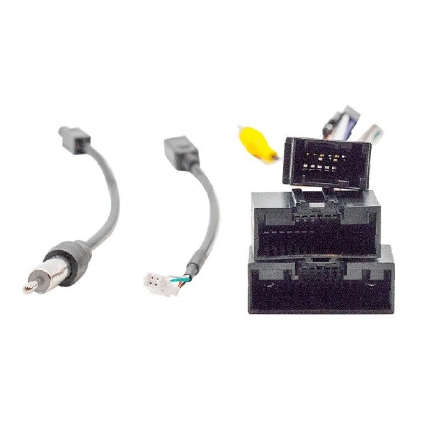 Перехідна рамка Ford Focus 2011-2019 з проводкою CAN, 9 дюймів, фото №3