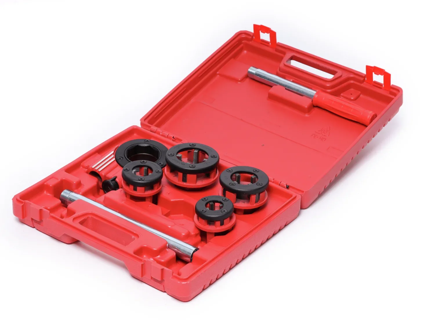 Набір плашок для нарізання різьби труб Rothenberger Industrial Super Cut Червоний, фото №2