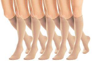 Жіночі мікрофіброві гольфи Aurellie, непрозорі, 60 ден, декілька пар - Фото 1