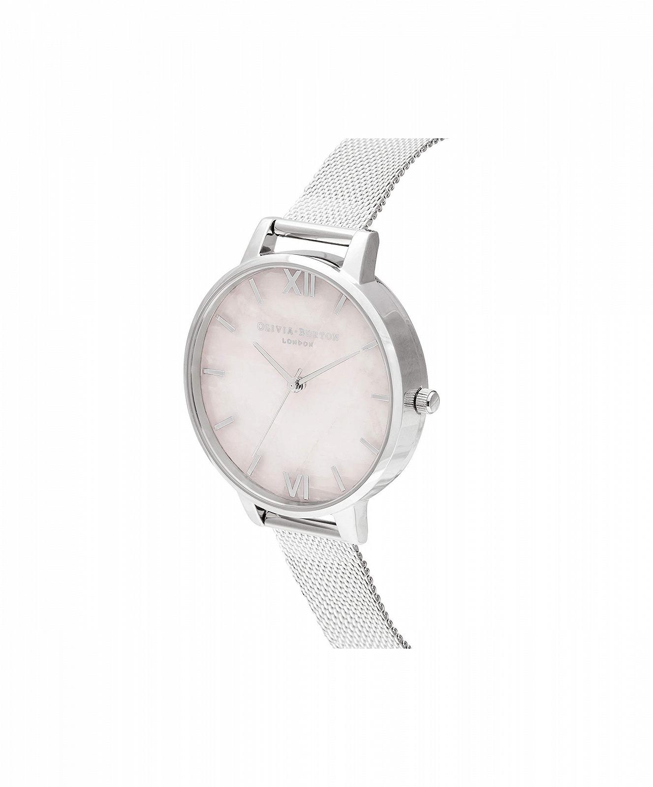 Жіночий Аналоговий Годинник Olivia Burton OB16SP18, Сріблястий та рожевий кварц, Браслет, фото №2