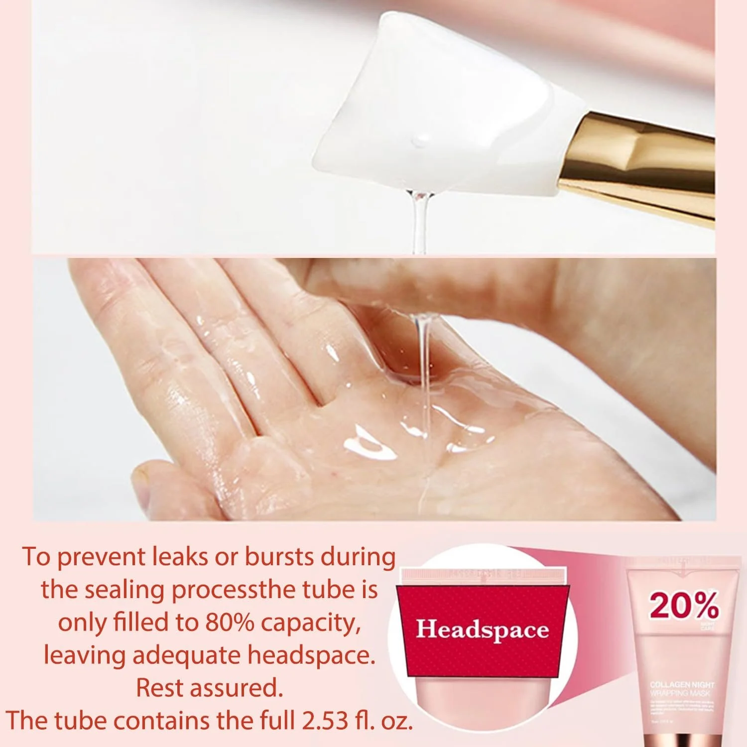 Маска для обличчя OUDIOHAI Нічна колагенова, колагенова маска-плівка, фото №5 Маска для обличчя OUDIOHAI Нічна колагенова, колагенова маска-плівка, фото №5