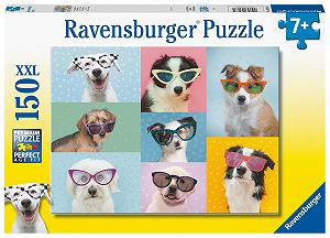 Пазл Ravensburger XXL Funny Dogs 150 элементов - Фото 1