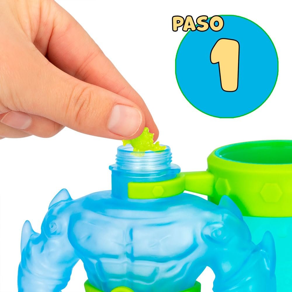 Фигурка Heroes of Goo Jit Zu Bandai CO42786, создайте свою собственную фигурку грозного мусора и дайте волю возможностям, разминая и растягивая, разноцветная, CO42786, фото №4