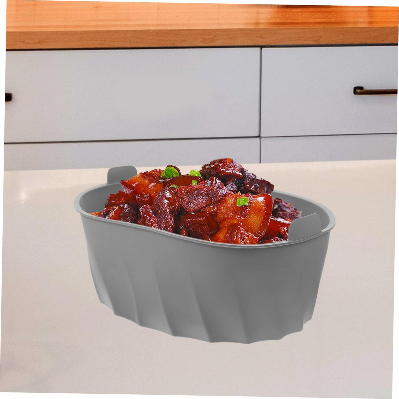 Вставка PRETYZOOM 6-7qt Slow Cooker Воздушная фритюрница Медленноварка Нескользящая Разделитель Вставка Практическая, фото №4
