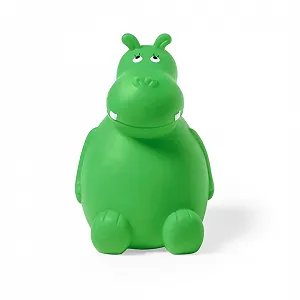 Копилка Hippo Piggy Bank Бегемот зеленая 90 г - Фото 1
