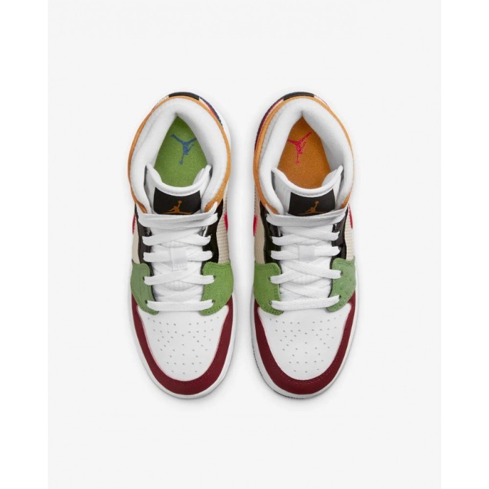 Кросівки JORDAN 1 MID SE GS 40, фото №3