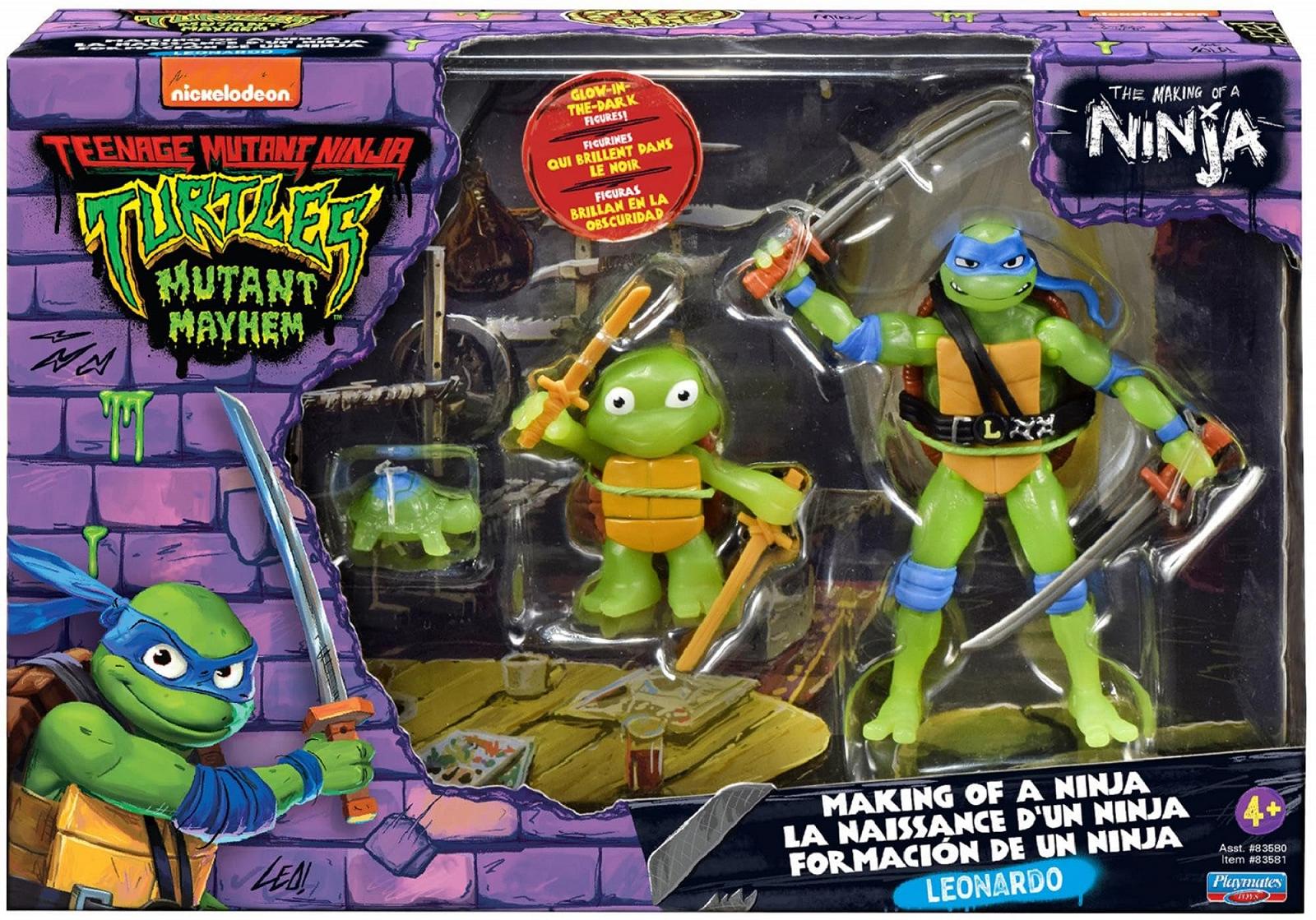 Фігурка Krieger Ninja Turtles Evolution Leonardo 3 шт, фото №1