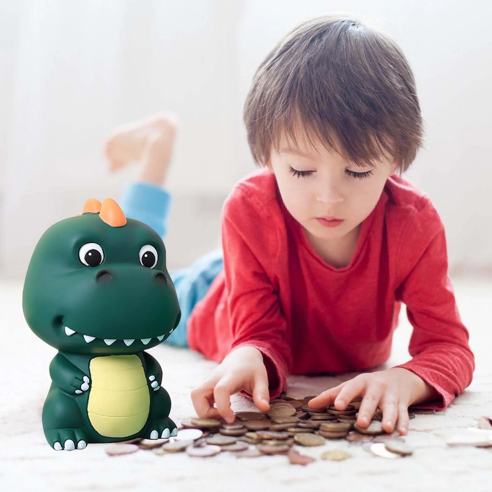 Скарбничка Динозавр Силіконова, фото №3