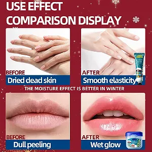 Набор мини-кремов для рук Рождественский набор, 8 шт., Крем для рук Рождество, Мини-крем для рук + Рождественский бальзам для губ, Маленькие рождественские подарки для женщин и мужчин, Увлажняющий synthetic.ua - Фото 1