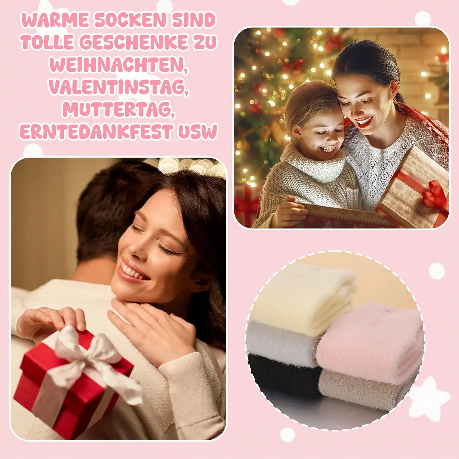 Шкарпетки Жіночі М'які Пухнасті 39-42, 5 пар, фото №7