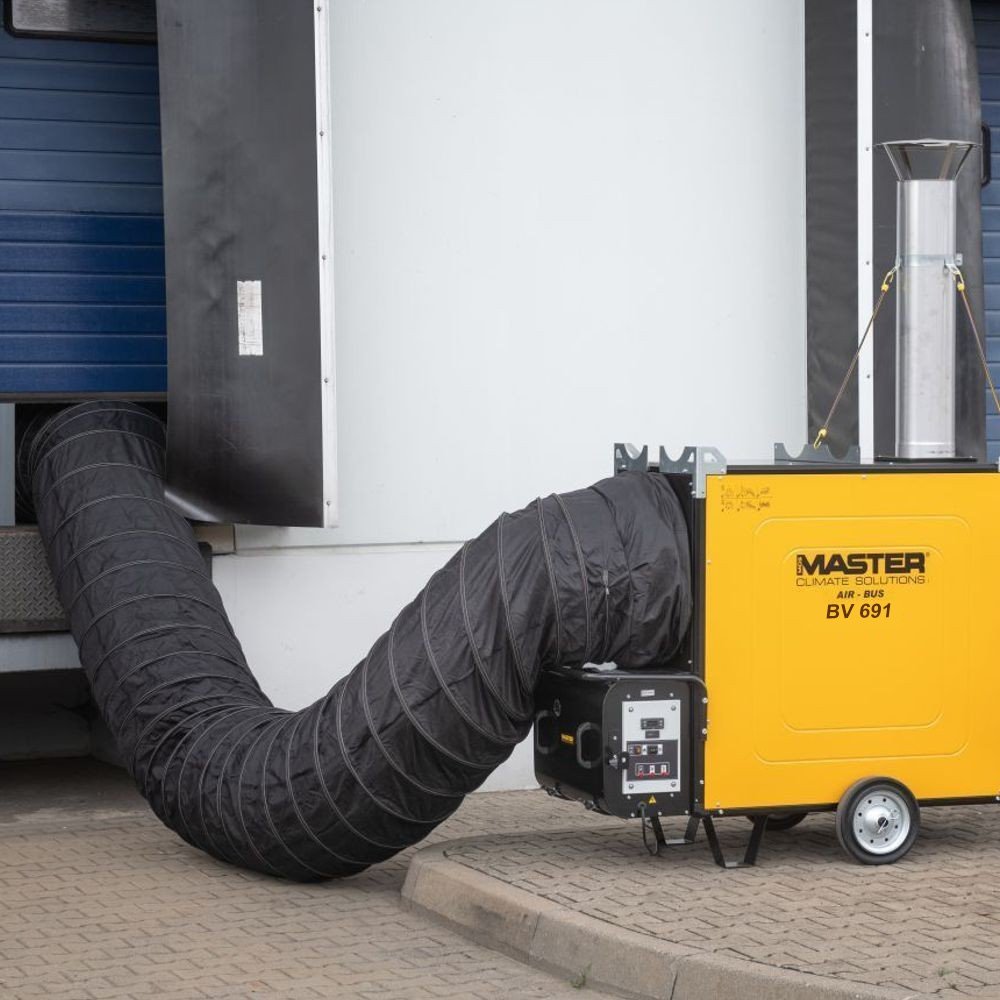 Дизельний обігрівач Master Heylo BV 691 - непрямого нагріву 225кВт, фото №8