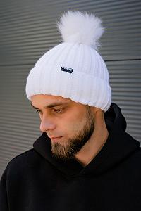 Зимова Шапка Without General Logo White - Фото 1