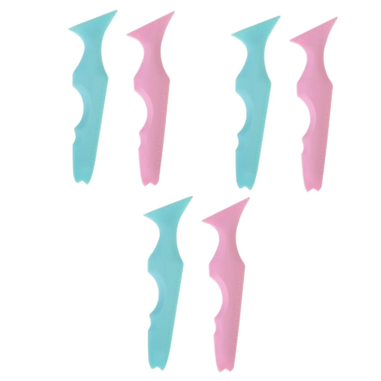 Трафареты для подводки FOMIYES 6 шт, силиконовые, фото №1 Трафареты для подводки FOMIYES 6 шт, силиконовые, фото №1