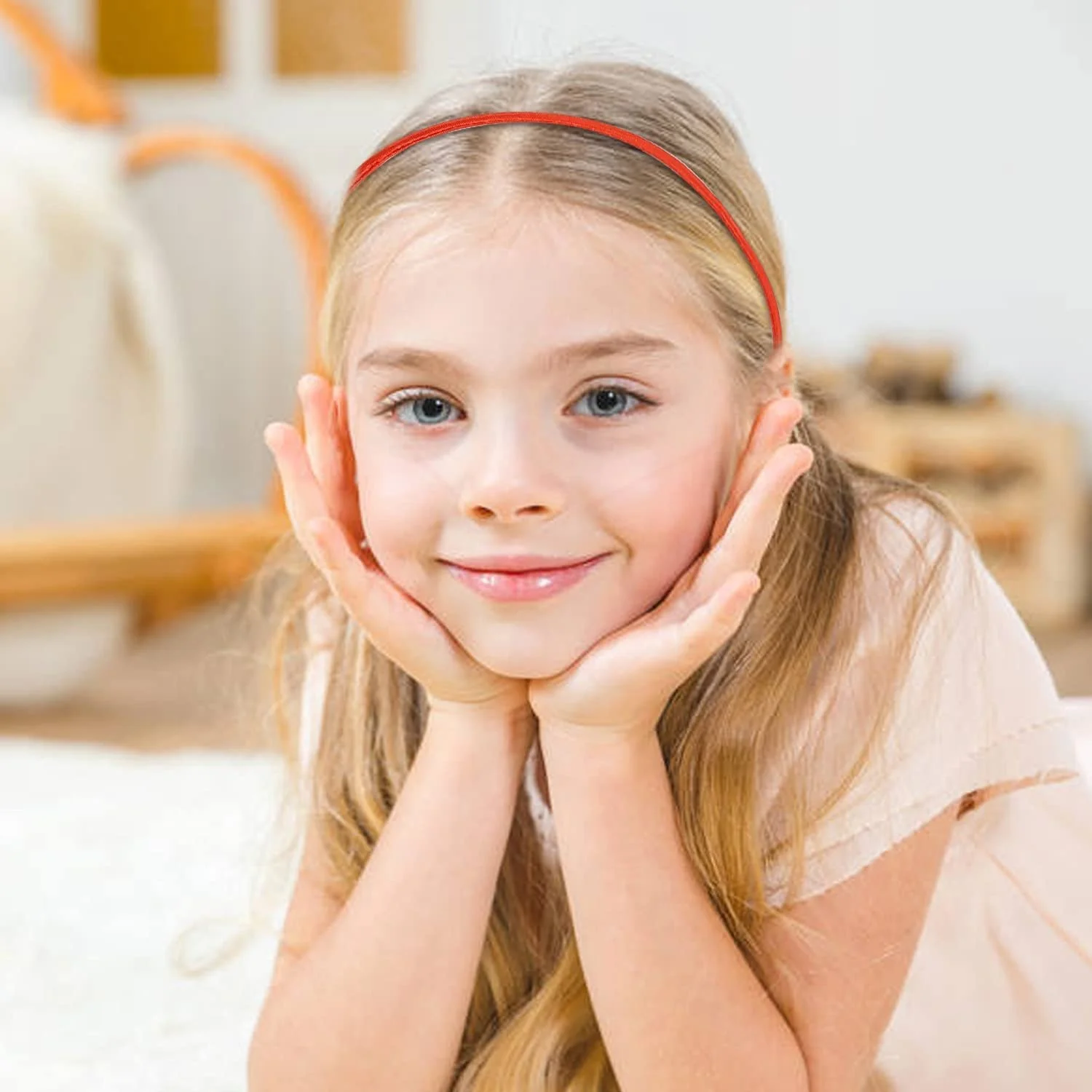 Обруч Тканевый Разноцветный Тонкий Металлический 20 шт, фото №3 Обруч Тканевый Разноцветный Тонкий Металлический 20 шт, фото №3