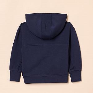 Спортивная толстовка с капюшоном и полной молнией Amazon Essentials для мальчиков, свободного кроя synthetic.ua - Фото 1